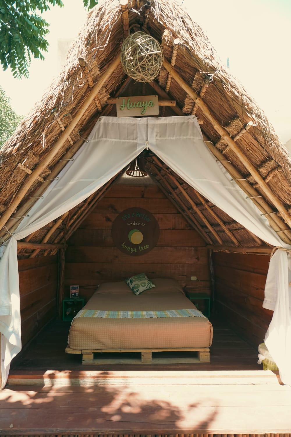 El Buho Bacalar Eco-Cabanas Hostal Экстерьер фото