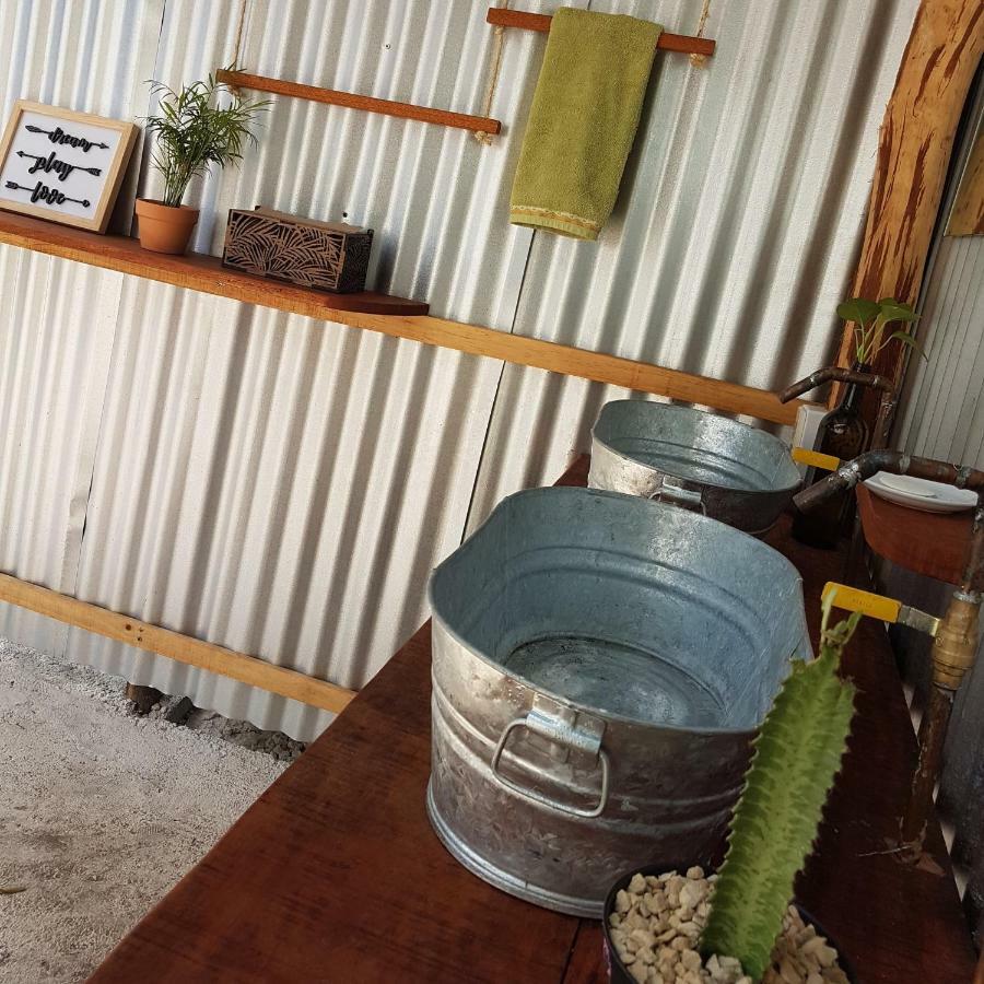 El Buho Bacalar Eco-Cabanas Hostal Экстерьер фото