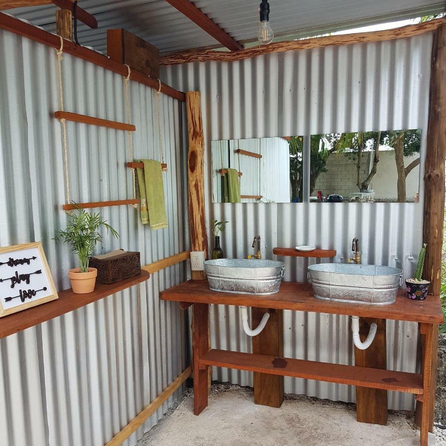 El Buho Bacalar Eco-Cabanas Hostal Экстерьер фото