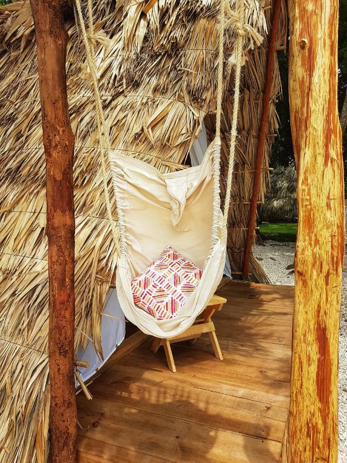 El Buho Bacalar Eco-Cabanas Hostal Экстерьер фото
