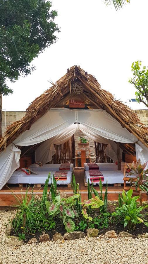 El Buho Bacalar Eco-Cabanas Hostal Экстерьер фото